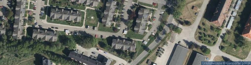 Zdjęcie satelitarne Trafostacja