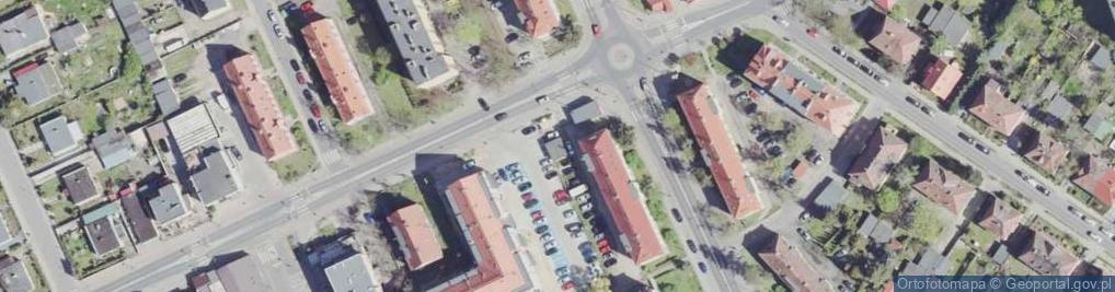Zdjęcie satelitarne Trafostacja