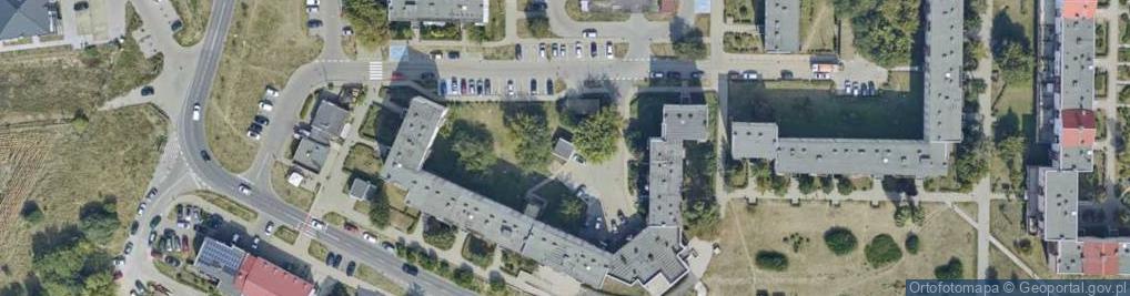 Zdjęcie satelitarne Trafostacja