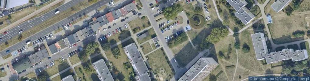 Zdjęcie satelitarne Trafostacja