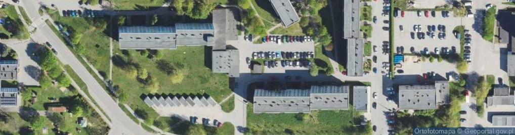 Zdjęcie satelitarne Trafostacja