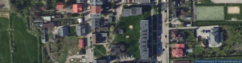 Zdjęcie satelitarne Trafostacja