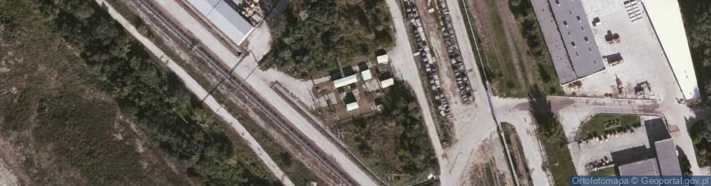 Zdjęcie satelitarne Trafostacja