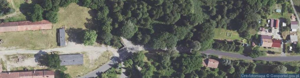 Zdjęcie satelitarne Trafostacja