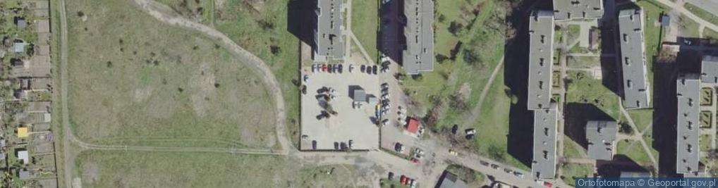 Zdjęcie satelitarne Trafostacja