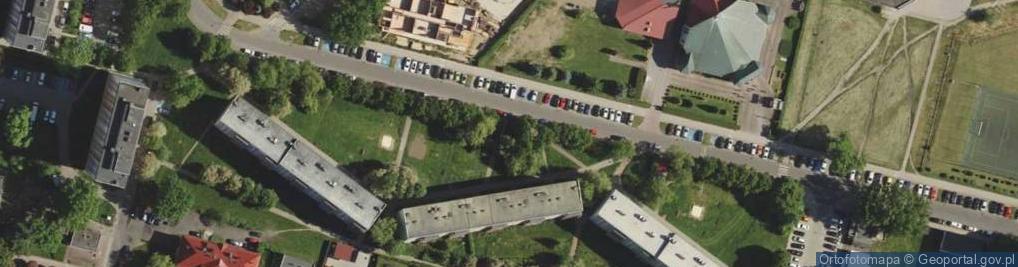 Zdjęcie satelitarne Trafostacja