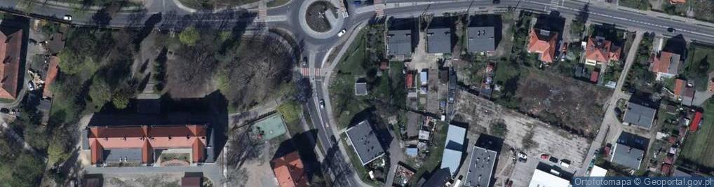 Zdjęcie satelitarne Trafostacja