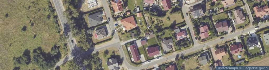 Zdjęcie satelitarne Trafostacja