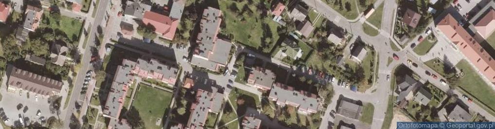 Zdjęcie satelitarne Trafostacja
