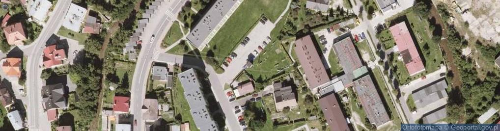 Zdjęcie satelitarne Trafostacja