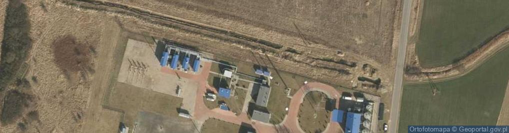 Zdjęcie satelitarne Trafostacja