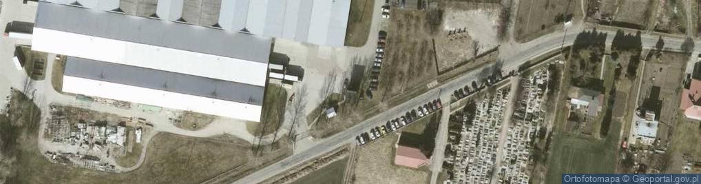 Zdjęcie satelitarne Trafostacja