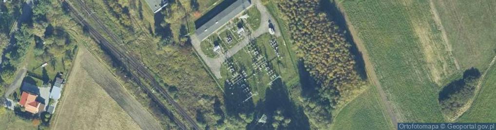 Zdjęcie satelitarne Trafostacja