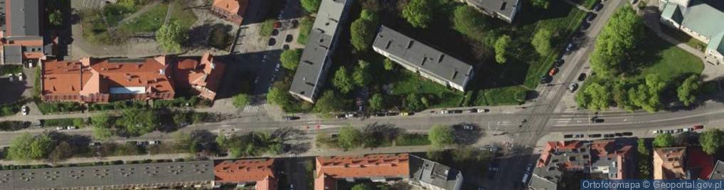 Zdjęcie satelitarne Trafostacja