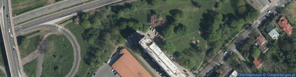 Zdjęcie satelitarne Trafostacja