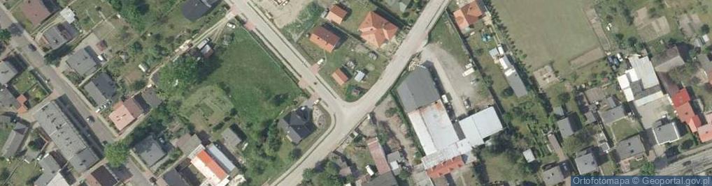 Zdjęcie satelitarne Trafostacja