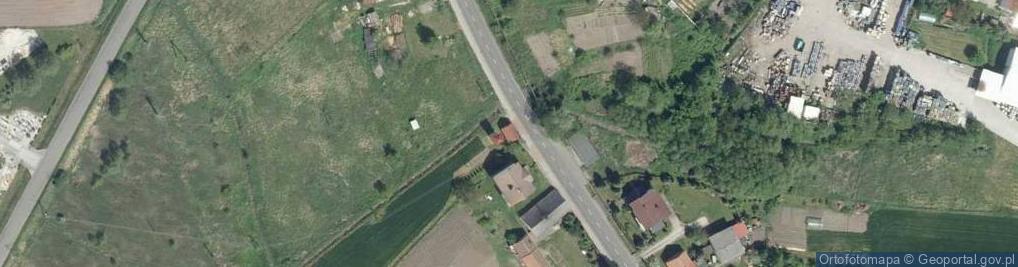 Zdjęcie satelitarne Trafostacja