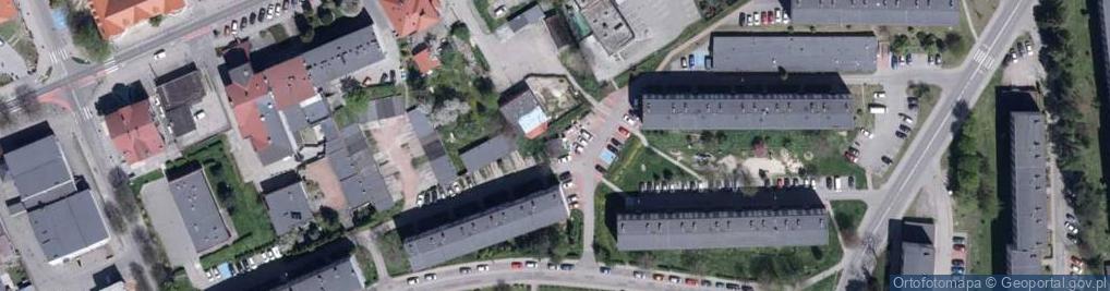 Zdjęcie satelitarne Trafostacja