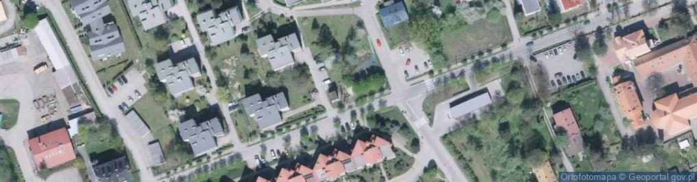 Zdjęcie satelitarne Trafostacja