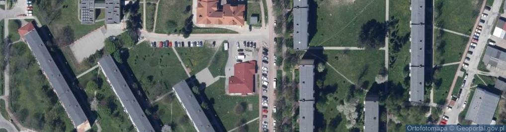Zdjęcie satelitarne Trafostacja