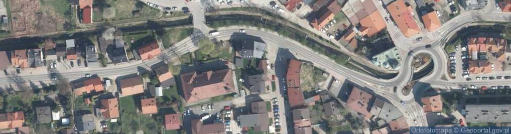 Zdjęcie satelitarne Trafostacja