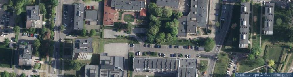 Zdjęcie satelitarne Trafostacja