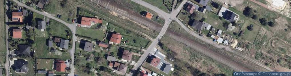 Zdjęcie satelitarne Trafostacja