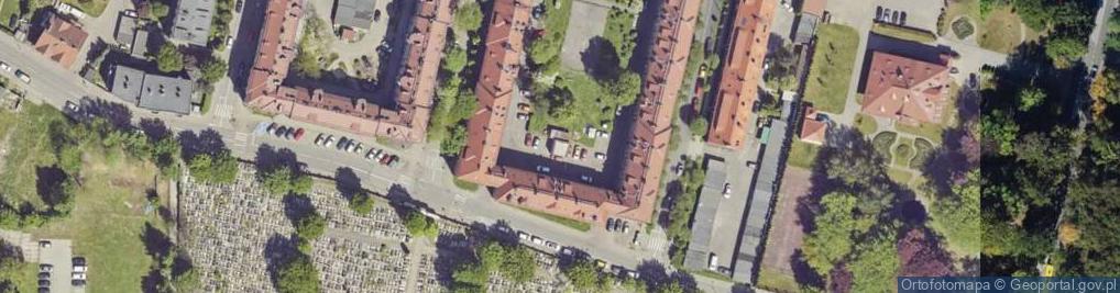 Zdjęcie satelitarne Trafostacja
