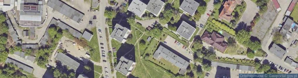 Zdjęcie satelitarne Trafostacja