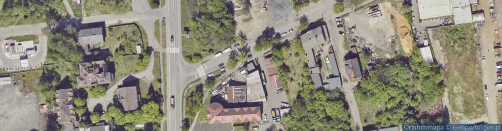 Zdjęcie satelitarne Trafostacja