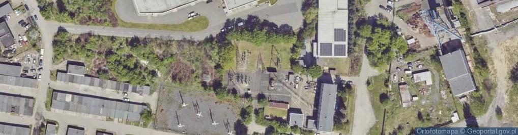 Zdjęcie satelitarne Trafostacja