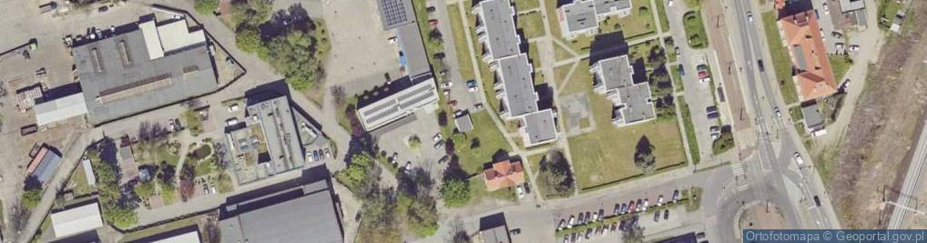 Zdjęcie satelitarne Trafostacja