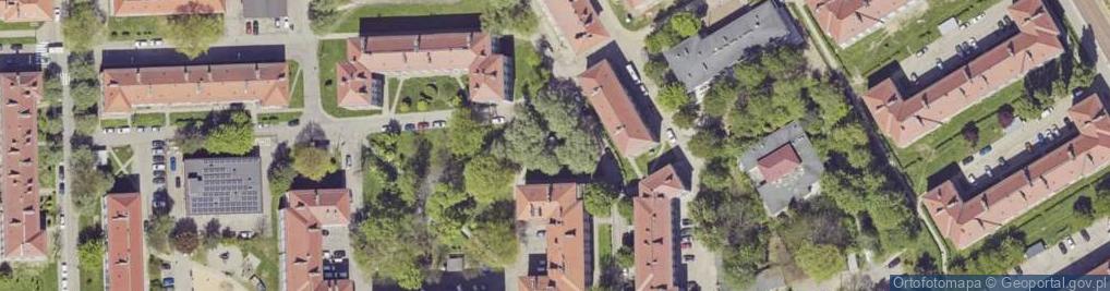 Zdjęcie satelitarne Trafostacja