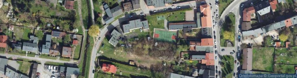 Zdjęcie satelitarne Trafostacja