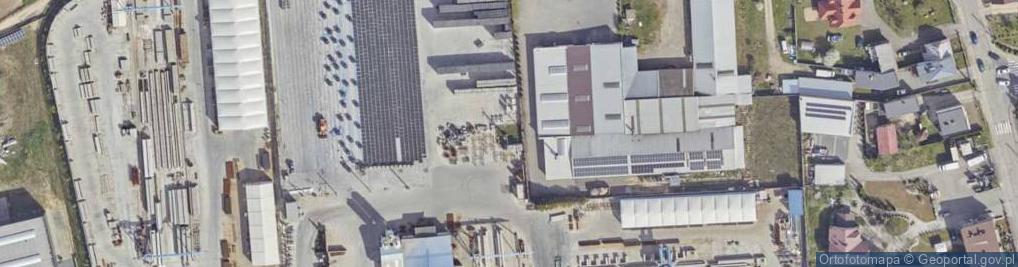 Zdjęcie satelitarne Trafostacja