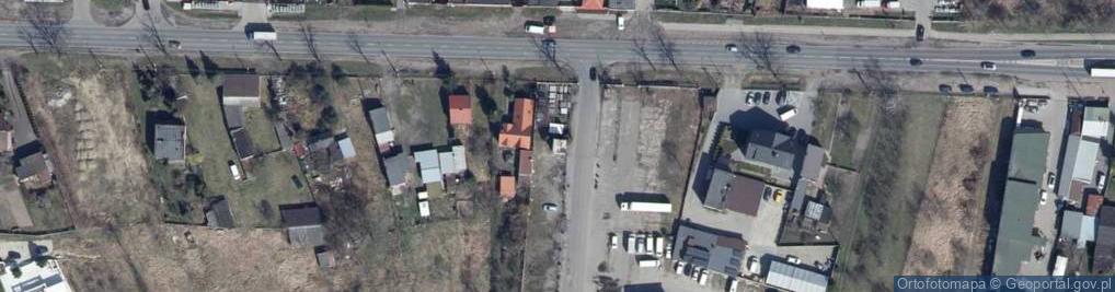 Zdjęcie satelitarne Trafostacja
