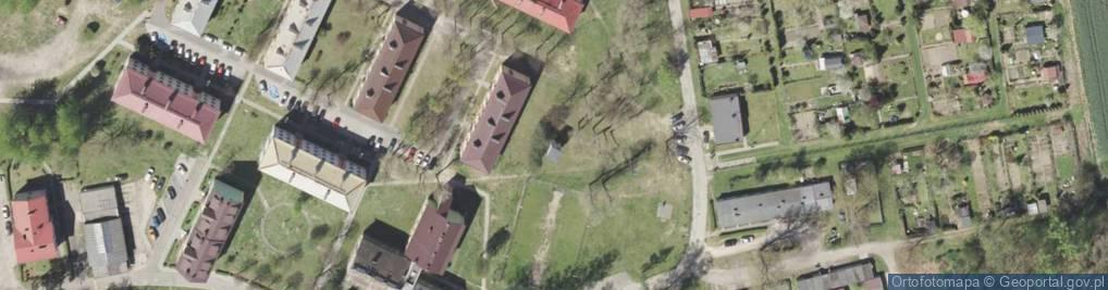 Zdjęcie satelitarne Trafostacja