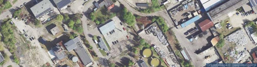 Zdjęcie satelitarne Trafostacja