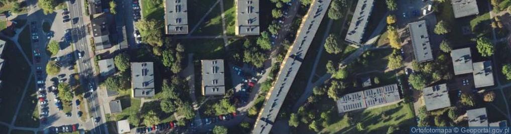 Zdjęcie satelitarne Trafostacja