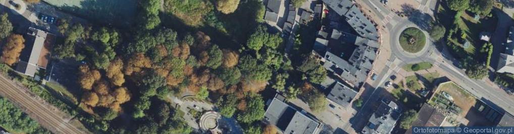 Zdjęcie satelitarne Trafostacja