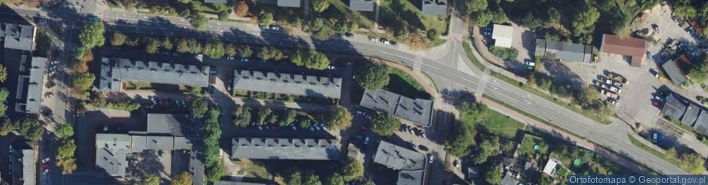 Zdjęcie satelitarne Trafostacja
