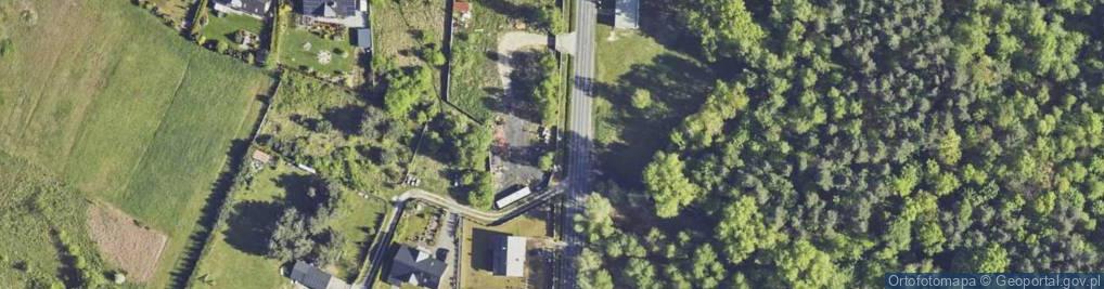 Zdjęcie satelitarne Trafostacja