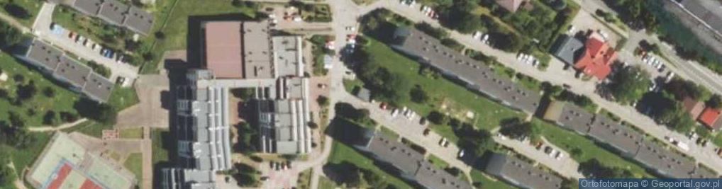 Zdjęcie satelitarne Trafostacja