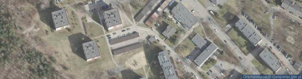 Zdjęcie satelitarne Trafostacja