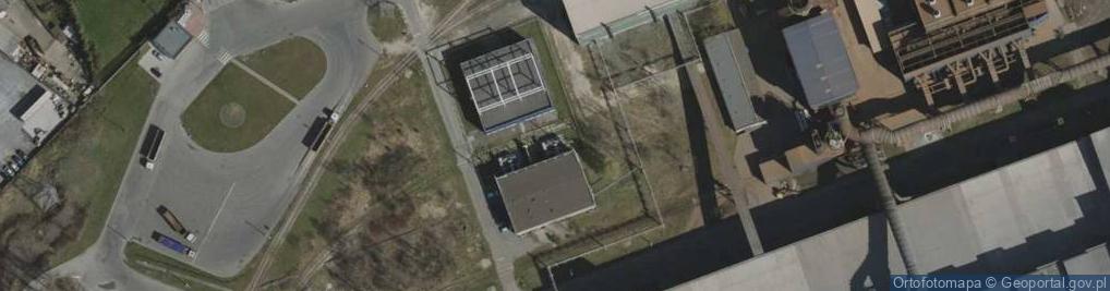 Zdjęcie satelitarne Trafostacja