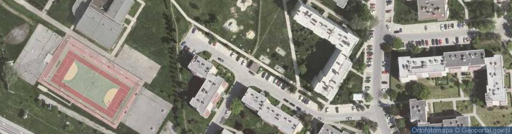 Zdjęcie satelitarne Trafostacja