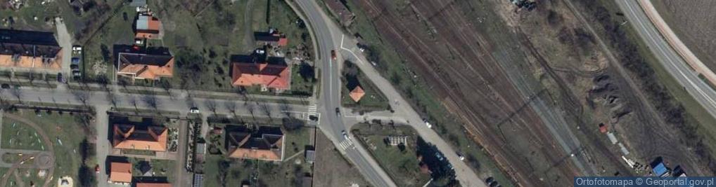 Zdjęcie satelitarne Trafostacja