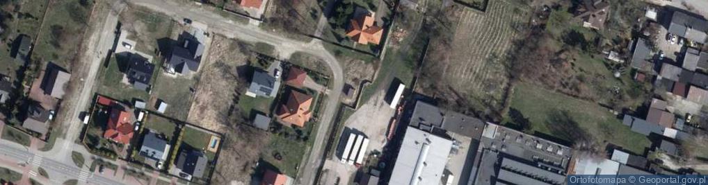 Zdjęcie satelitarne Trafostacja