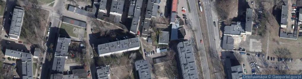 Zdjęcie satelitarne Trafostacja