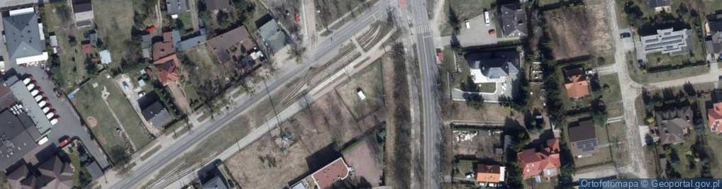 Zdjęcie satelitarne Trafostacja
